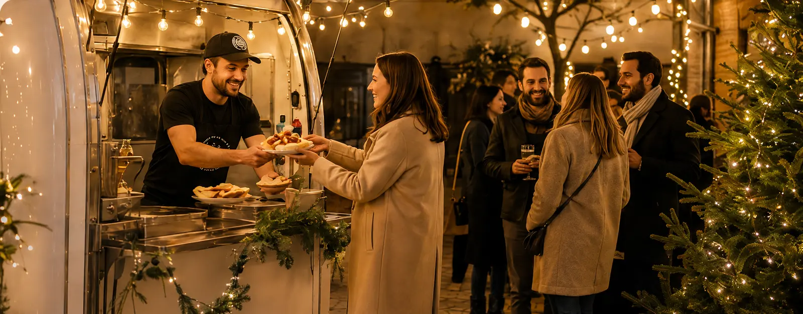 Crêpe Catering für Weihnachtsfeiern und Jubiläen