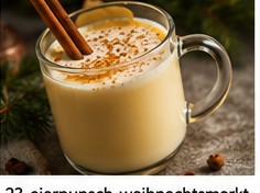 Eierpunsch – Weihnachtsmarkt Catering Frankfurt