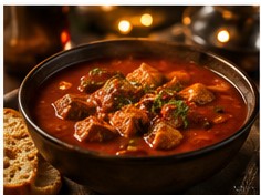 Gulaschsuppe – Weihnachtsmarkt Catering Frankfurt