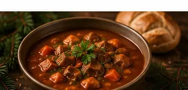 Gulaschsuppe – Weihnachtsmarkt Catering