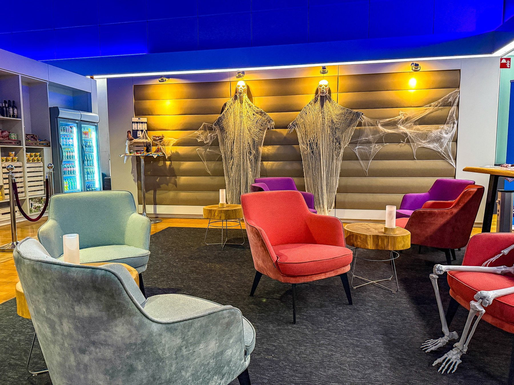 Halloween Eventdekoration im Hotel Frankfurt