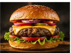 Premium-Beef-Burger – Weihnachtsmarkt Catering