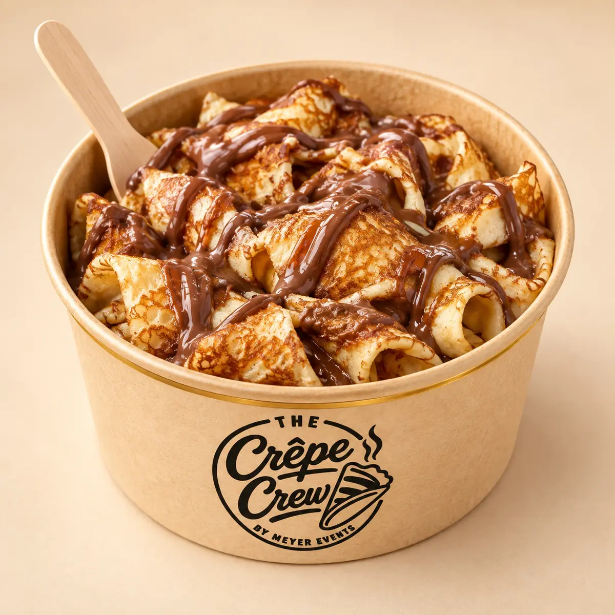 Crêpe Bowl mit Nutella von The Crêpe Crew