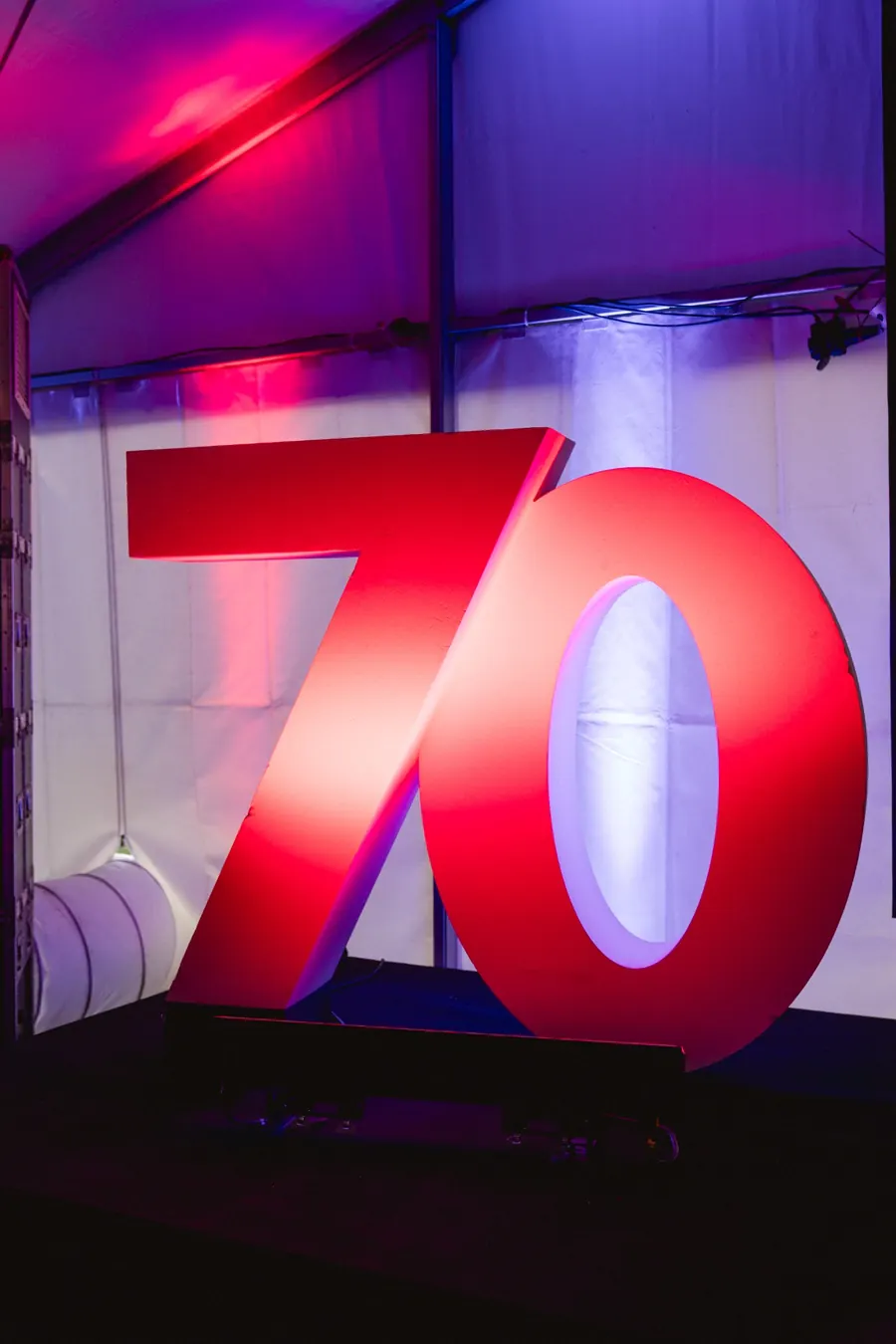 70 Jahre Firmenjubiläum – Event von Meyer Events