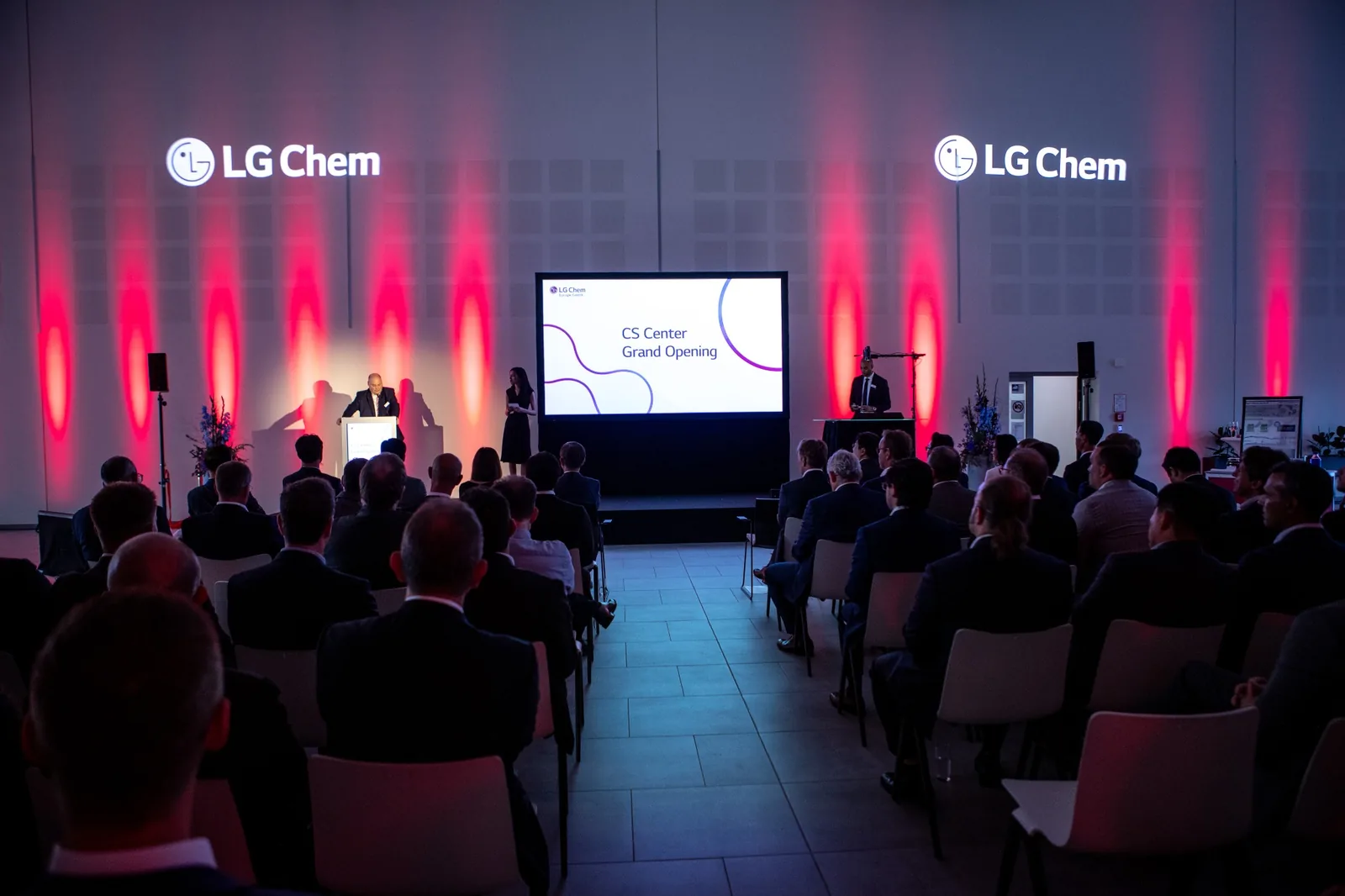 Eröffnungsfeier für LG Chem in Frankfurt am Main